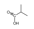 异丁酸-1-13C结构式