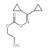 (dicyclopropylmethylideneamino) propyl carbonate结构式