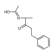 N-[(2S)-3-oxo-5-phenylpentan-2-yl]acetamide Structure