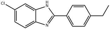 5-Chloro-2-(4-ethylphenyl)benziMidazole Structure