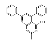 2-methyl-5,7-diphenyl-1H-pyrido[2,3-d]pyrimidin-4-one结构式