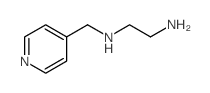 N1-(吡啶-4-甲基)乙烷-1,2-二胺结构式