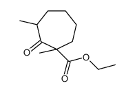 ethyl 1,3-dimethyl-2-oxocycloheptane-1-carboxylate Structure