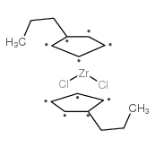 双(丙基环戊二烯)二氯化锆结构式