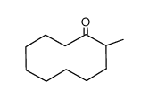 2-methylcyclodecanone Structure