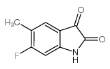 6-氟-5-甲基靛红结构式