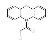 10-(Chloroacetyl)-10H-phenothiazine structure