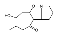 1-[2-(2-hydroxyethyl)-2,3,3a,4,5,6-hexahydropyrrolo[1,2-b][1,2]oxazol-3-yl]butan-1-one Structure