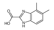 4,5-dimethyl-1H-benzimidazole-2-carboxylic acid Structure