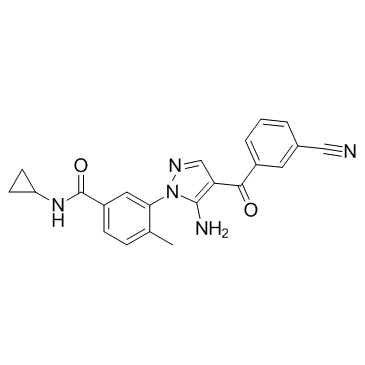 Acumapimod Structure