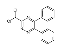 3-dichloromethyl-5,6-diphenyl-as-triazine结构式