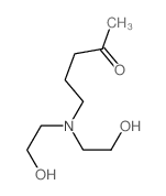 2-Pentanone,5-[bis(2-hydroxyethyl)amino]-结构式