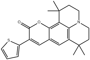 1,1,6,6-tetramethyl-9-thiophen-2-yl-2,3,5,6-tetrahydro-1H,4H-11-oxy-3a-azabenzo[de]anthracen-10-one结构式