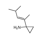 (E)-1-(2-(FURAN-2-YL)VINYL)CYCLOPROPANAMINE Structure