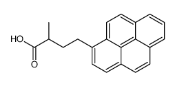 2-methyl-4-pyren-1-yl-butyric acid Structure