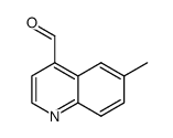 6-methylquinoline-4-carboxaldehyde Structure