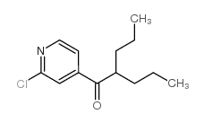 1-(2-CHLORO-PYRIDIN-4-YL)-2-PROPYL-PENTAN-1-ONE结构式