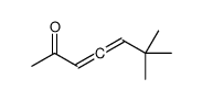 6,6-dimethylhepta-3,4-dien-2-one Structure