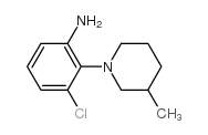 3-chloro-2-(3-methylpiperidin-1-yl)aniline picture