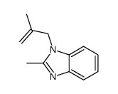 1H-Benzimidazole,2-methyl-1-(2-methyl-2-propenyl)-(9CI) structure