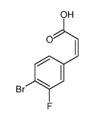 3-(4-Bromo-3-fluorophenyl)acrylic acid picture