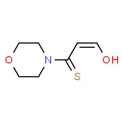 Morpholine,4-(3-hydroxy-1-thioxo-2-propenyl)- (9CI) structure