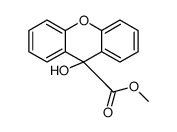 methyl 9-hydroxyxanthene-9-carboxylate Structure