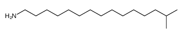 14-methylpentadecan-1-amine结构式