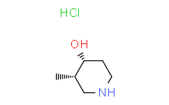 rac-(3R,4S)-3-methylpiperidin-4-ol hydrochloride, cis Structure