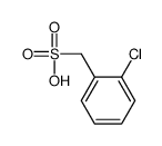 (2-chlorophenyl)methanesulfonic acid Structure