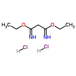 Diethyl propanediimidate dihydrochloride Structure