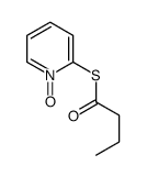 Butanethioic acid, S-(1-oxido-2-pyridinyl) ester (9CI) structure