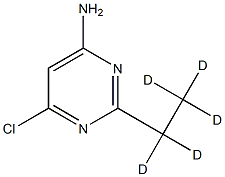 4-Chloro-6-amino-2-(ethyl-d5)-pyrimidine图片