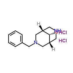 (9-anti)-3-Benzyl-3,7-diazabicyclo[3.3.1]nonan-9-ol dihydrochloride结构式