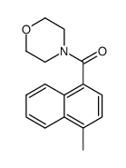 (4-methylnaphthalen-1-yl)morpholin-4-ylmethanone Structure