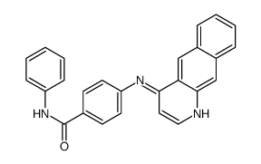 4-(benzo[g]quinolin-4-ylamino)-N-phenylbenzamide Structure