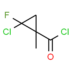 Cyclopropanecarbonyl chloride, 2-chloro-2-fluoro-1-methyl- (9CI) picture