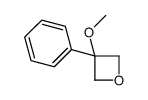 3-methoxy-3-phenyloxetane Structure