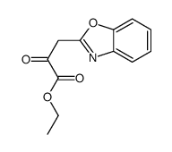 ethyl 3-(1,3-benzoxazol-2-yl)-2-oxopropanoate Structure