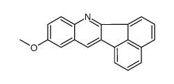 10-methoxyacenaphthyleno[2,1-b]quinoline Structure