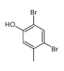 4,6-Dibromo-m-cresol Structure