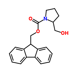 (9H-Fluoren-9-yl)Methyl 2-(hydroxyMethyl)pyrrolidine-1-carboxylate structure