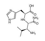 N-(2-amino-1-(aminocarbonyl)-3-methylbutyl)histidine picture