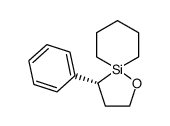 4-phenyl-1-oxa-5-silaspiro(4.5)decane Structure