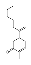 5-hept-1-en-2-yl-2-methylcyclohex-2-en-1-one Structure