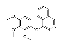 1-(2,3,4-trimethoxyphenoxy)phthalazine结构式