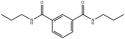 1,3-BenzenedicarboxaMide, N,N'-dipropyl-结构式