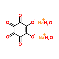 RHODIZONIC ACID, DISODIUM SALT DIHYDRATE structure