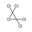 tetrachloroepoxyethane structure