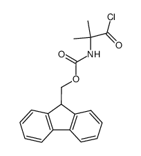 Fmoc-α-Me-Ala-Cl Structure